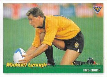 1995 Futera Rugby Union #7 Michael Lynagh Front